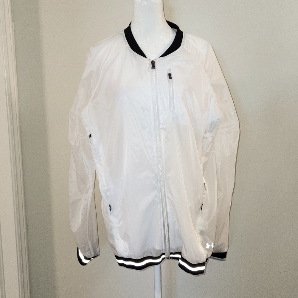 Under Armour~ Womans Reflective Workout Jacket Size XL